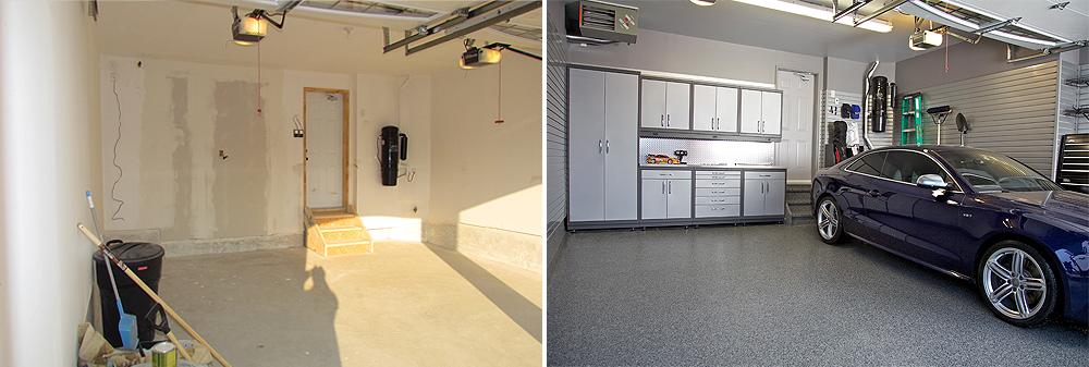 Efficient garage layout by Garage Living