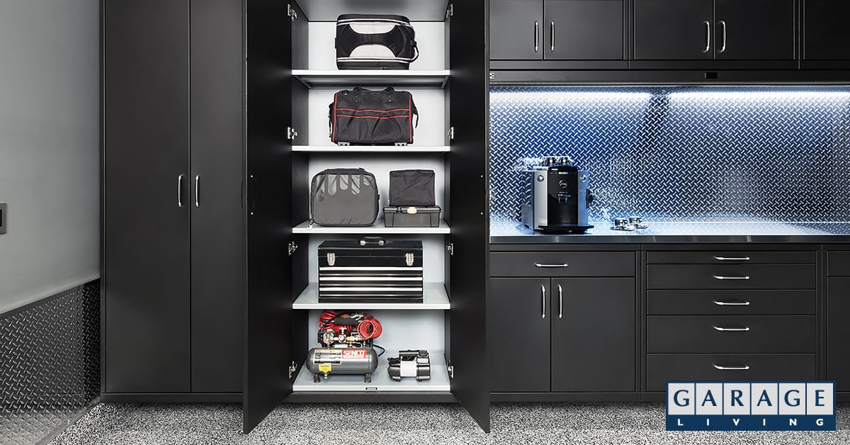 fall garage storage cabinets