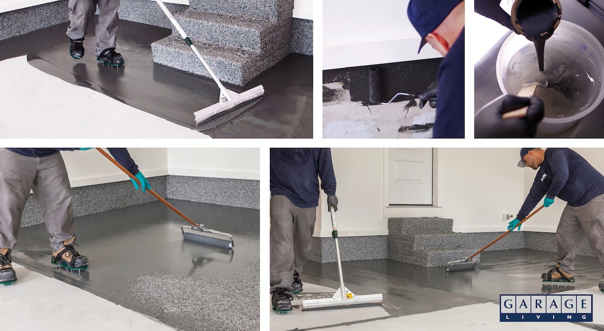 garage floor coating process step 3