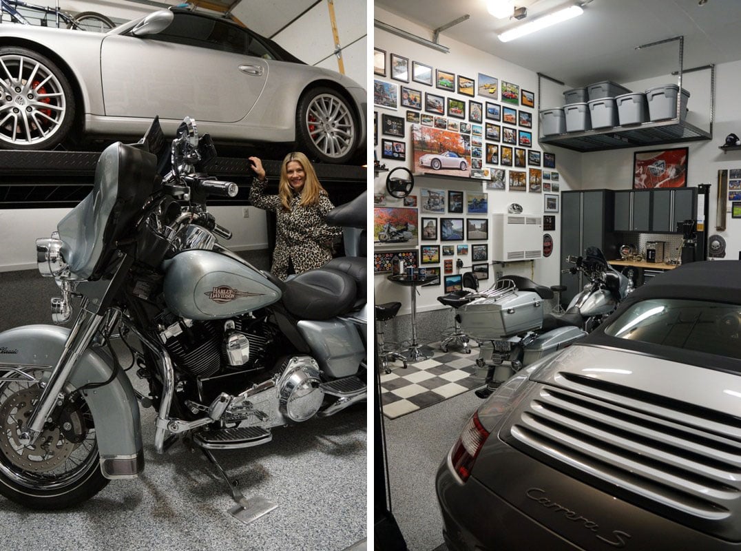 Final reveal of Christine Da Costa garage.