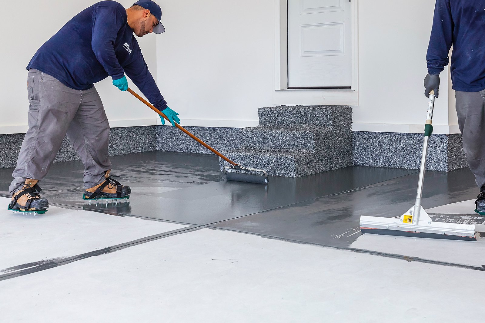 floor coating penetrating concrete