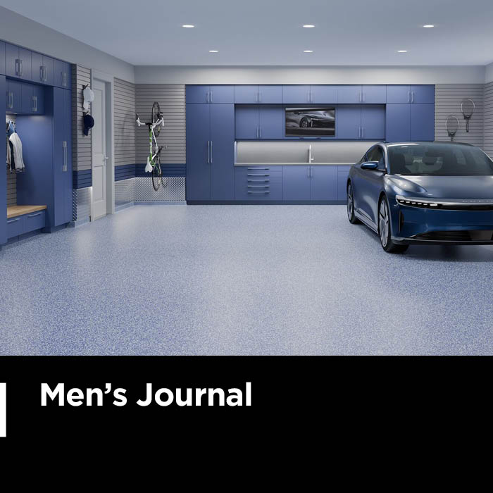 Garage Living - featured press Men's Journal