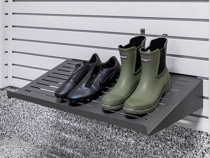 LINEA Slotted Angled Shoe Shelf