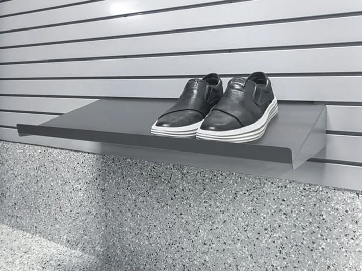 LINEA Solid Angled Shoe Shelf by Garage Living