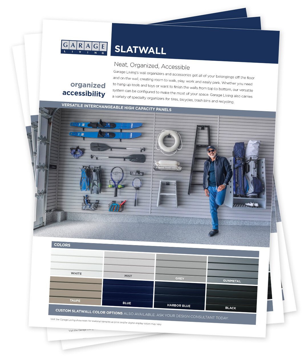 Slatwall Brochure Brochure download by Garage Living