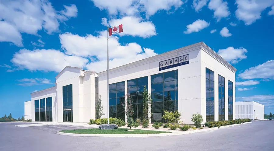 Garage Living showroom in Toronto, Canada