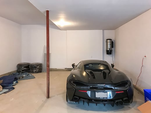 Garage Makeover before by Garage Living