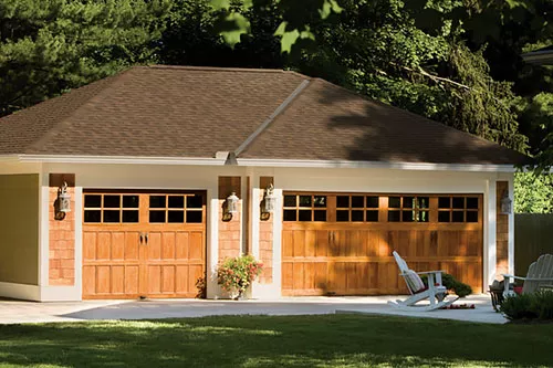 Wood Doors - Garage Living