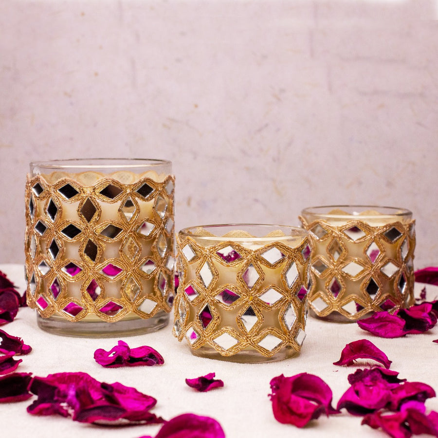 Buy Scented Candles (Set of 3) | Home Decor Items | Home Decor | Phomello Home