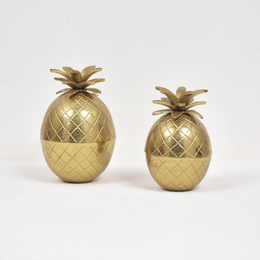 Gold Pineapple (Set of 2)